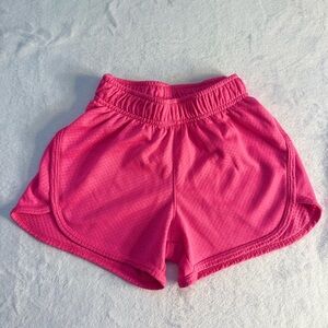 BCG Little Girls Size 6/6X Hot Pink Athletic Shorts